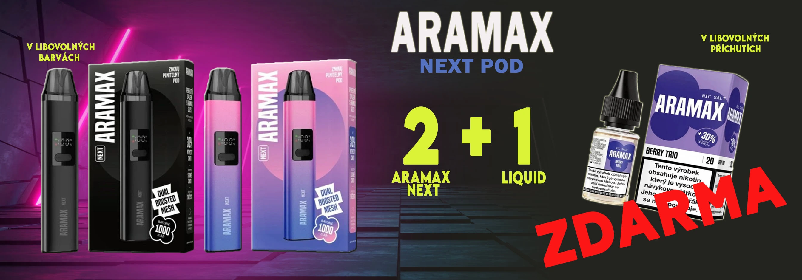 aramax next pod 2+1